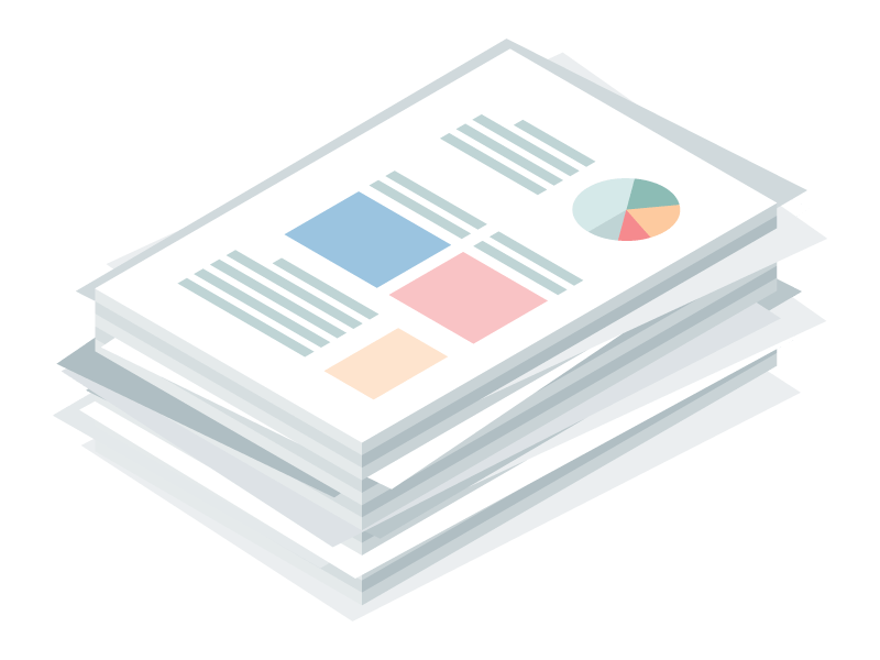 テンプレートのイラスト。